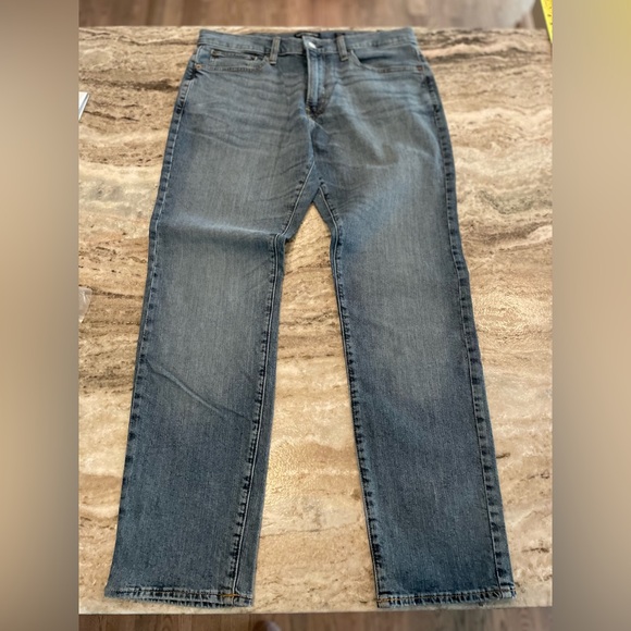 Lucky Brand 121 Men's Slim Straight Fit 34x 32 Blue Jeans 7MD10464 KENM410 NWT! - Picture 1 of 13